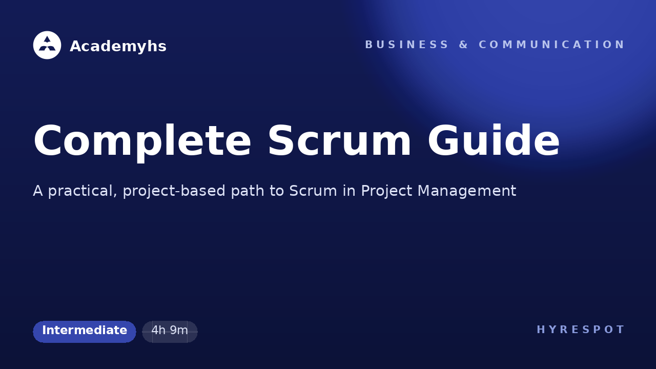 Complete Scrum Guide