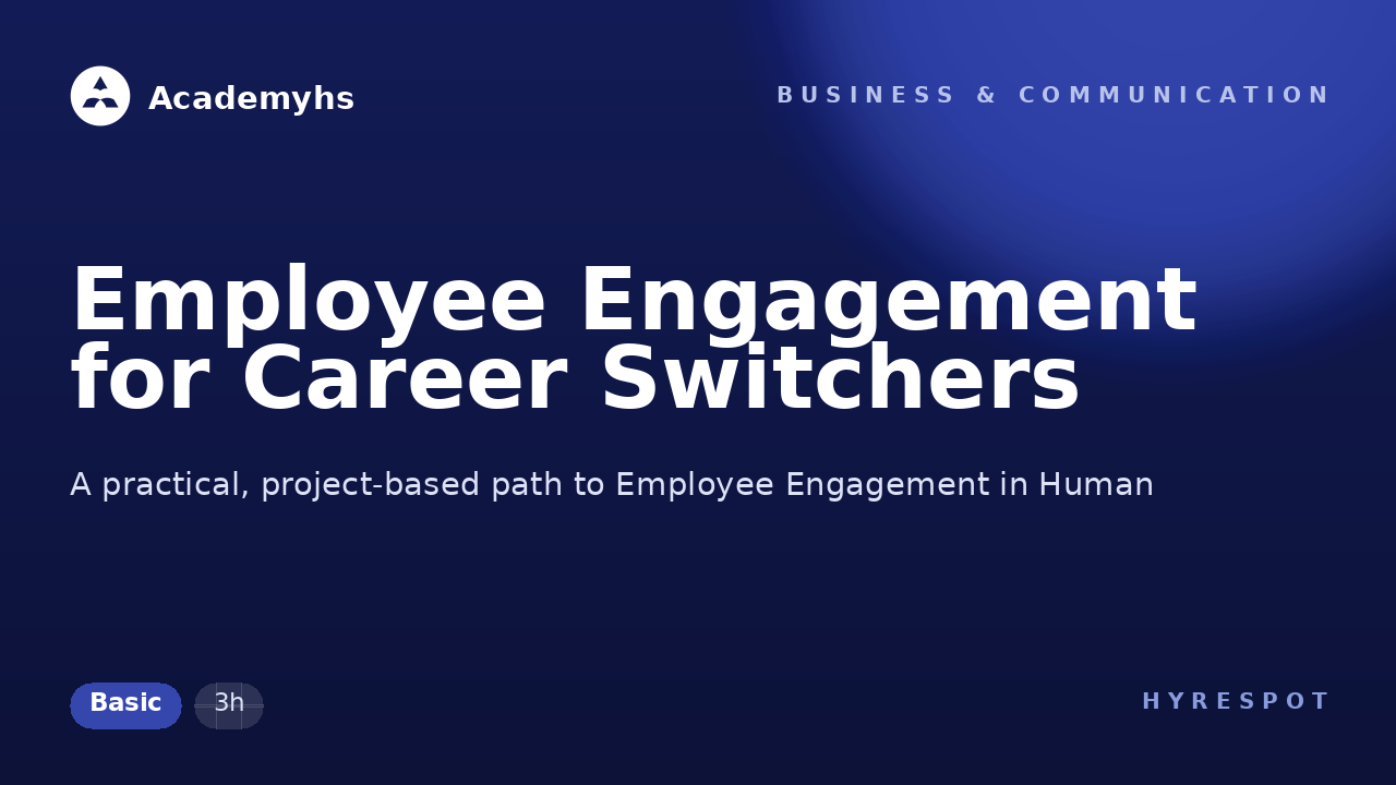 Employee Engagement for Career Switchers