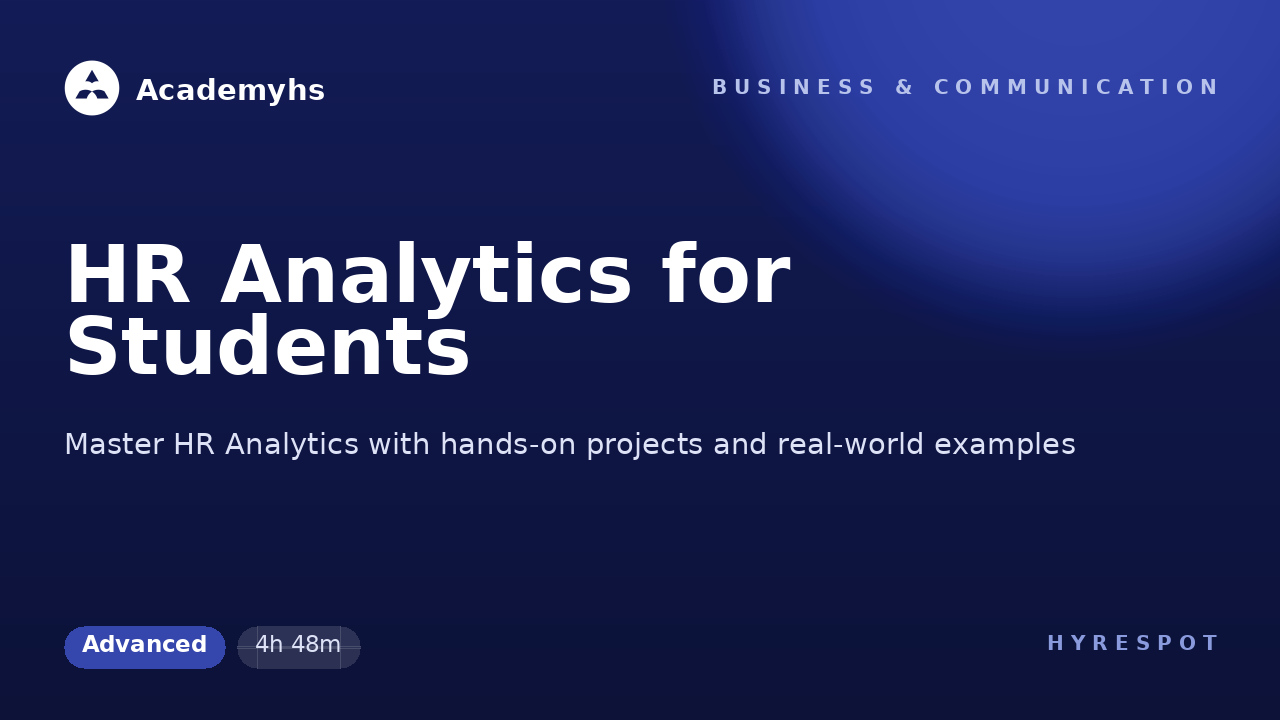 HR Analytics for Students