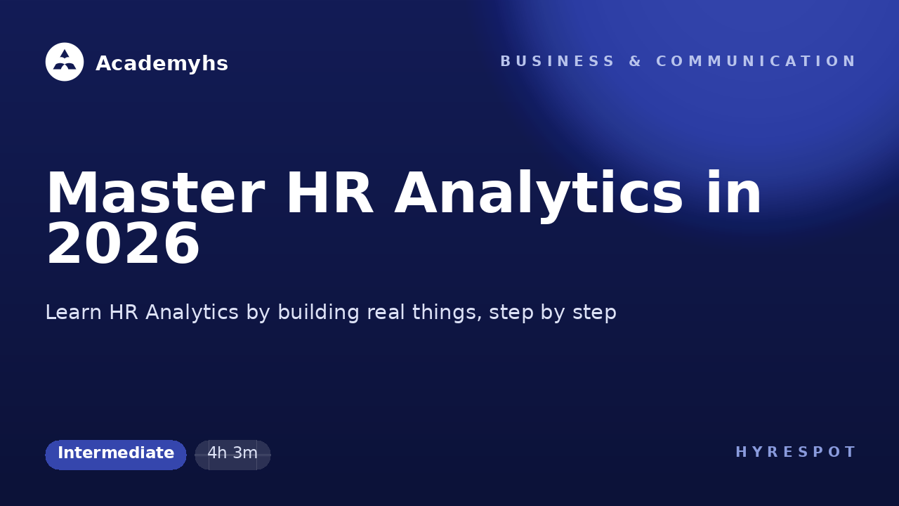 Master HR Analytics in 2026
