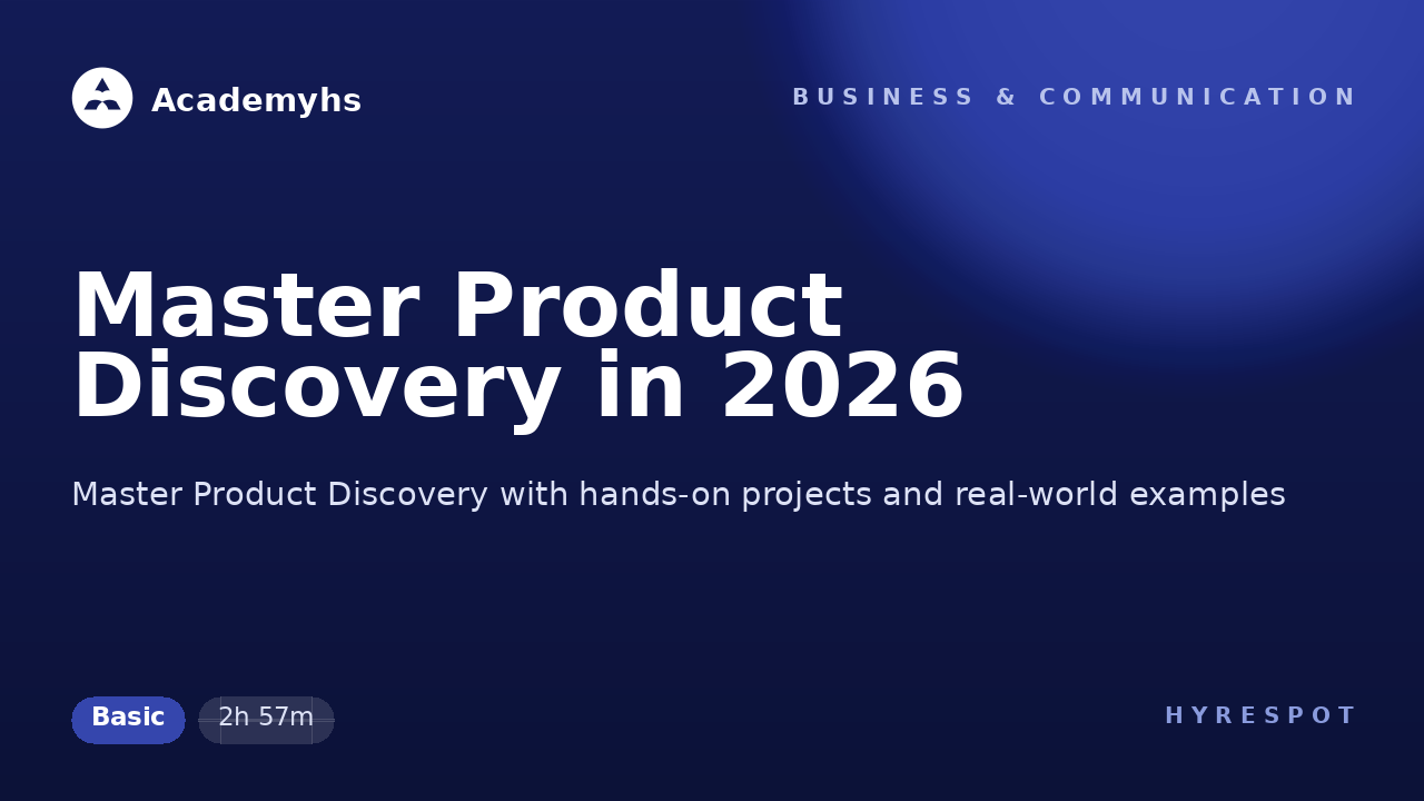 Master Product Discovery in 2026
