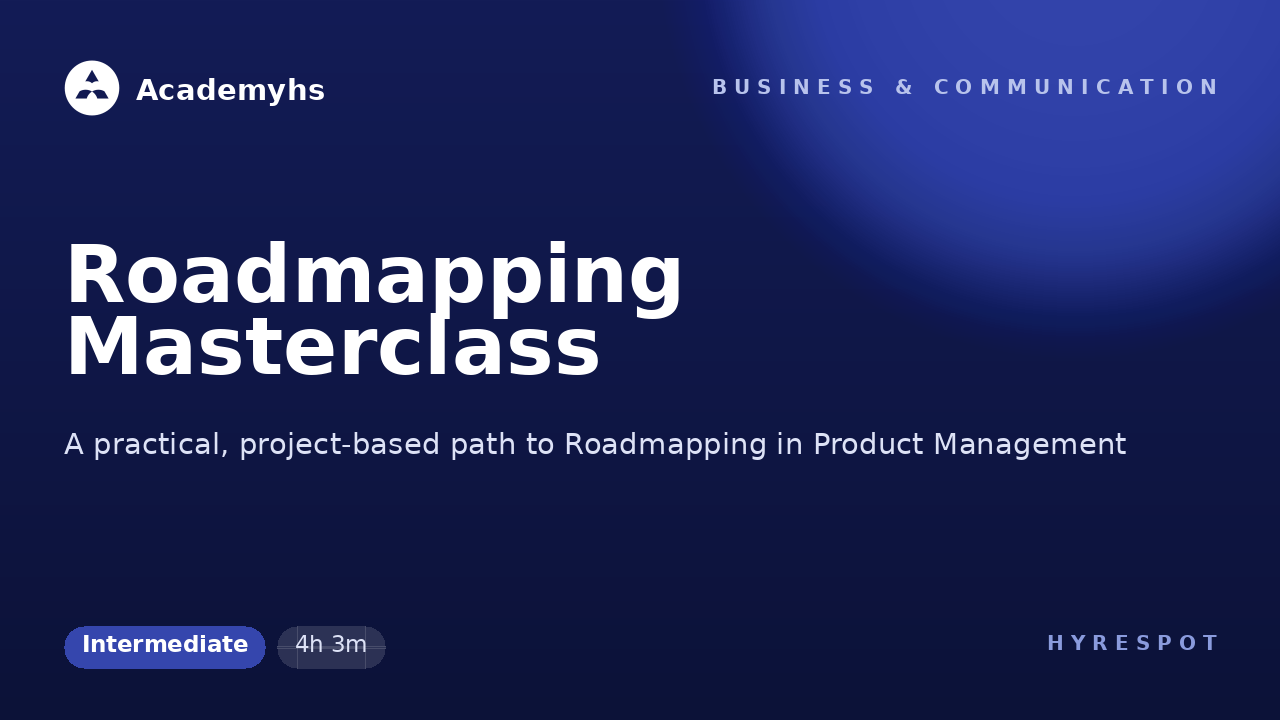 Roadmapping Masterclass