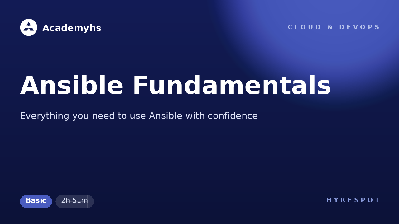 Ansible Fundamentals