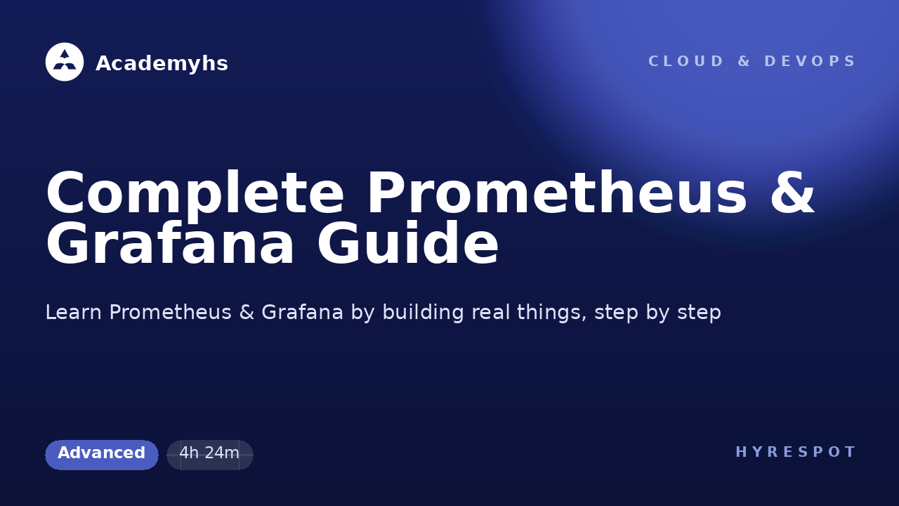 Complete Prometheus & Grafana Guide
