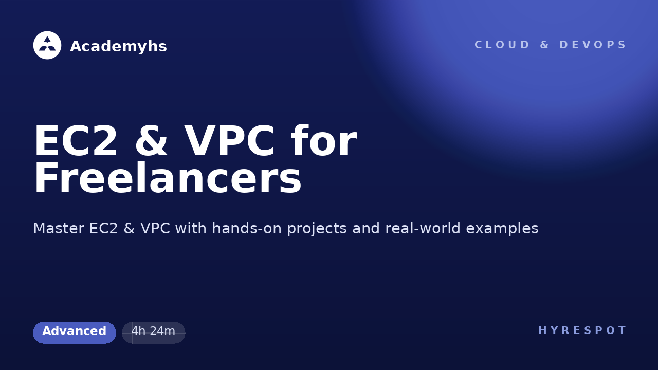 EC2 & VPC for Freelancers