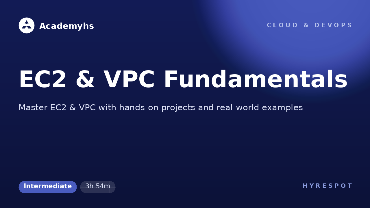 EC2 & VPC Fundamentals