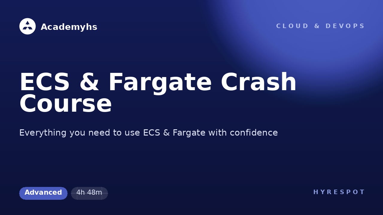 ECS & Fargate Crash Course