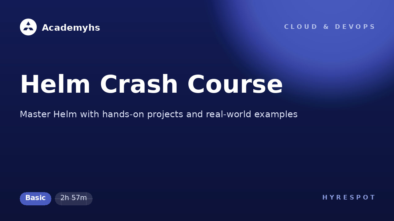 Helm Crash Course