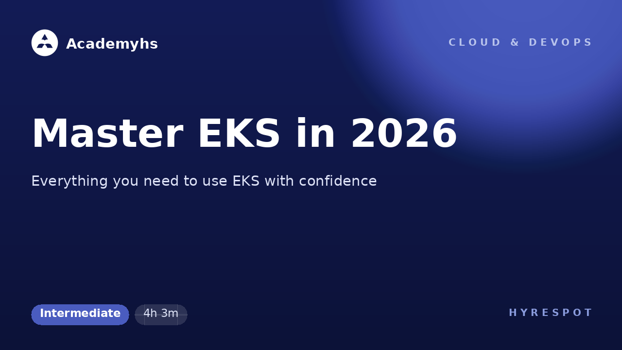 Master EKS in 2026