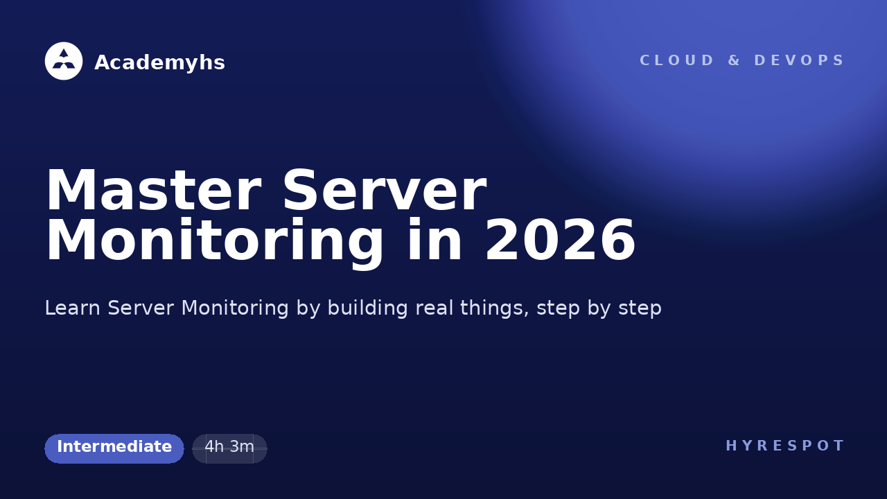 Master Server Monitoring in 2026