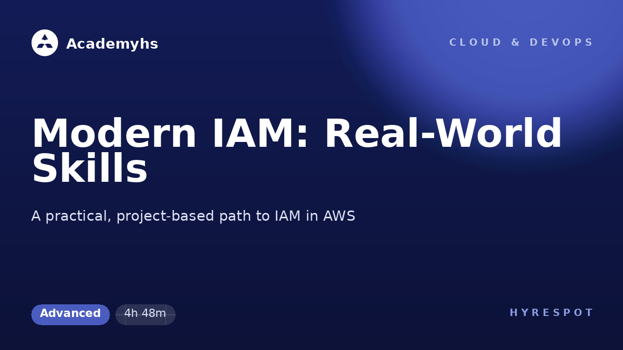 Modern IAM: Real-World Skills