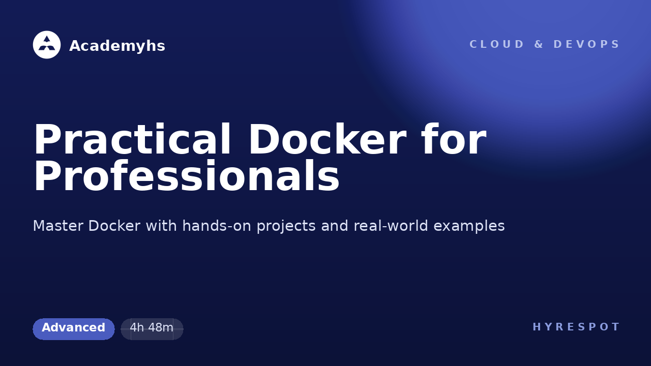 Practical Docker for Professionals