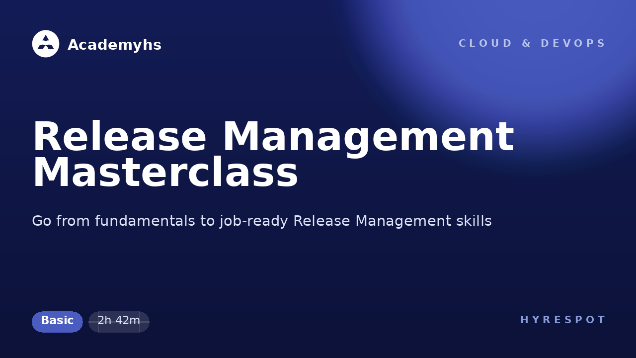 Release Management Masterclass