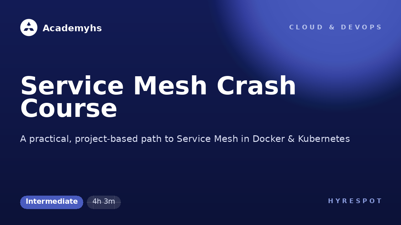 Service Mesh Crash Course