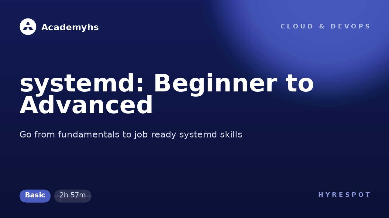 systemd: Beginner to Advanced