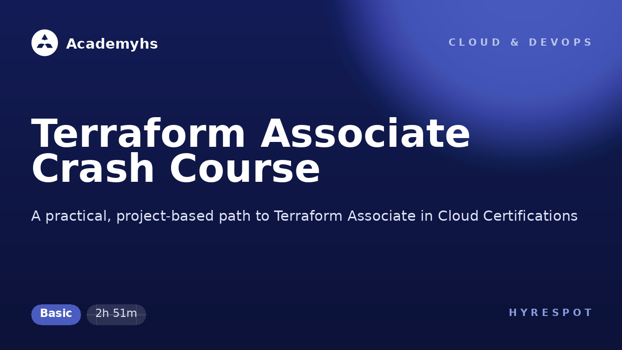 Terraform Associate Crash Course