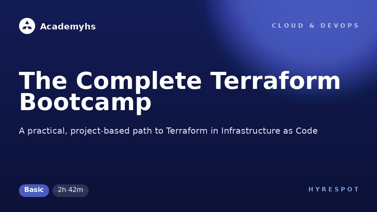 The Complete Terraform Bootcamp