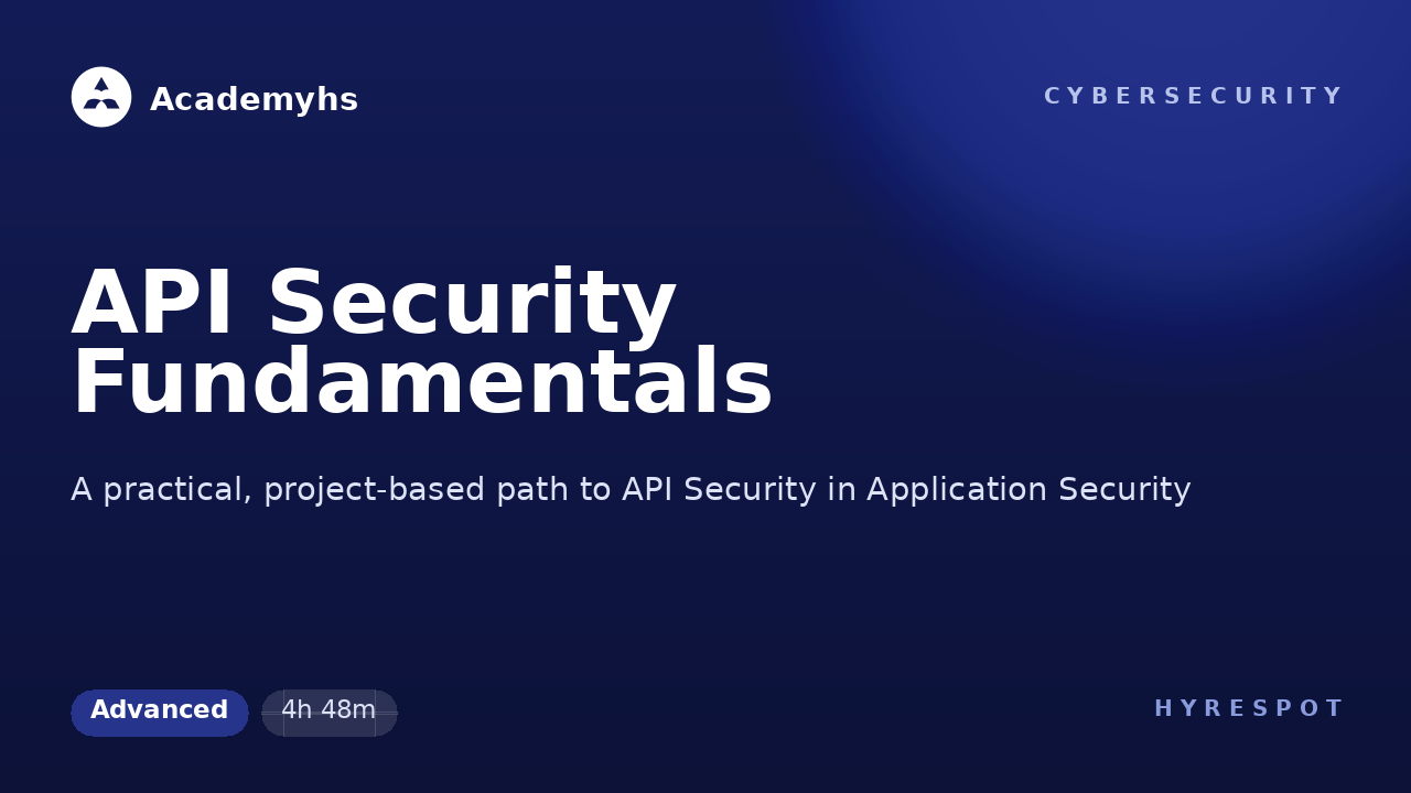 API Security Fundamentals