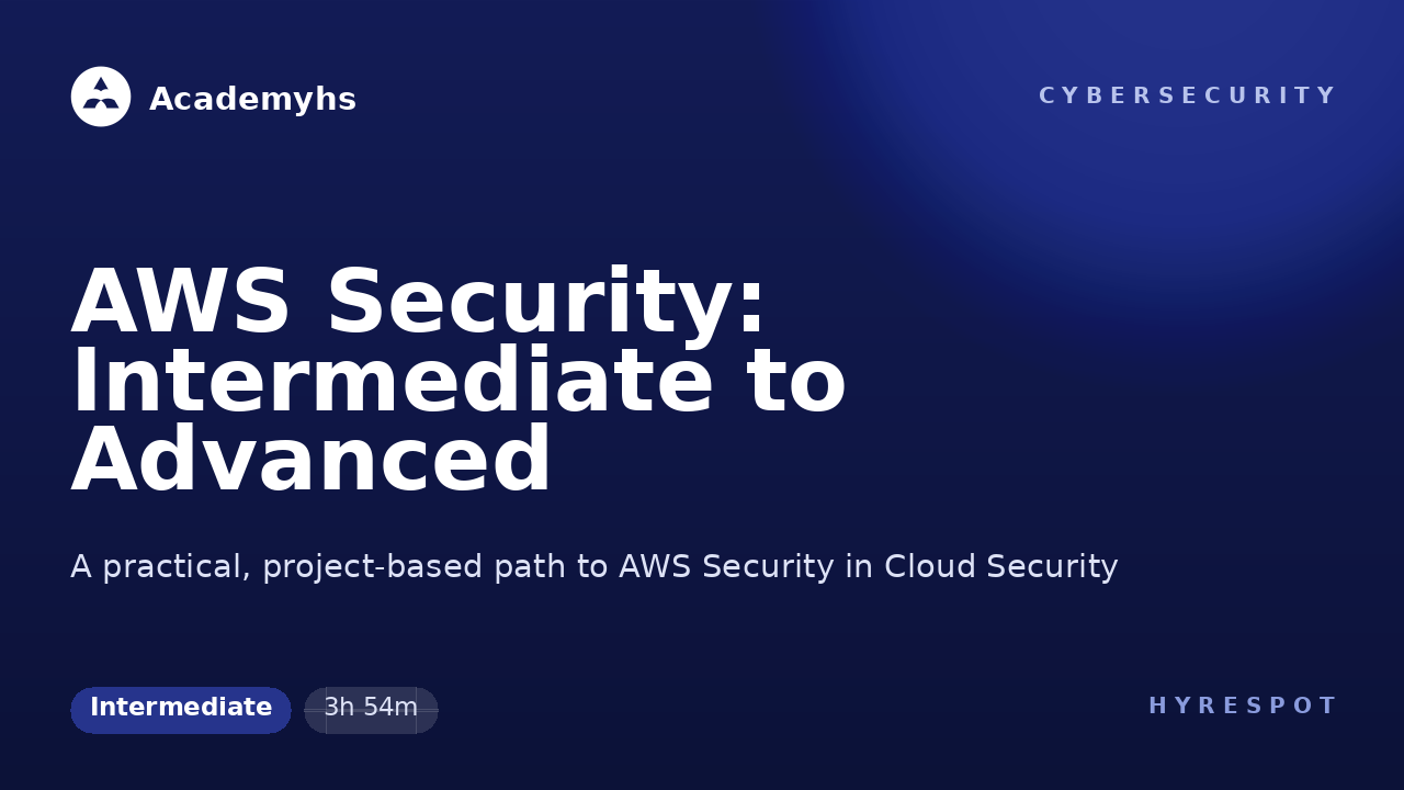 AWS Security: Intermediate to Advanced