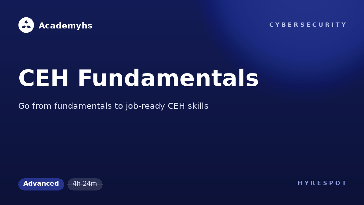 CEH Fundamentals