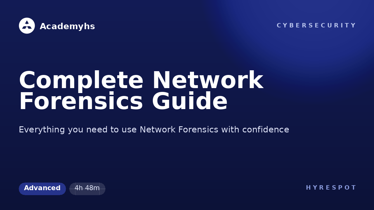 Complete Network Forensics Guide