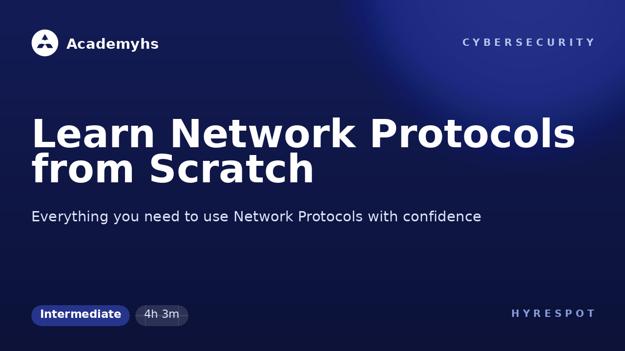 Learn Network Protocols from Scratch