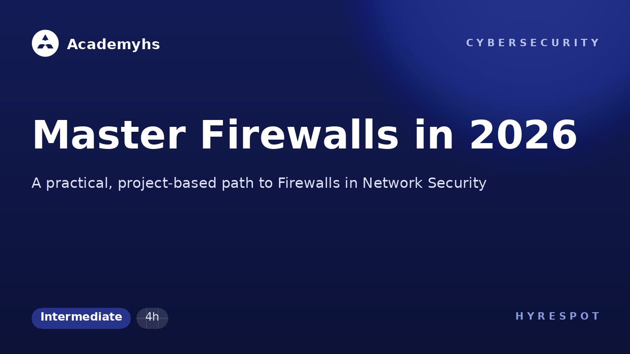 Master Firewalls in 2026