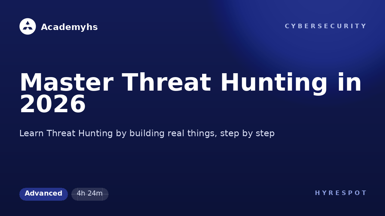 Master Threat Hunting in 2026