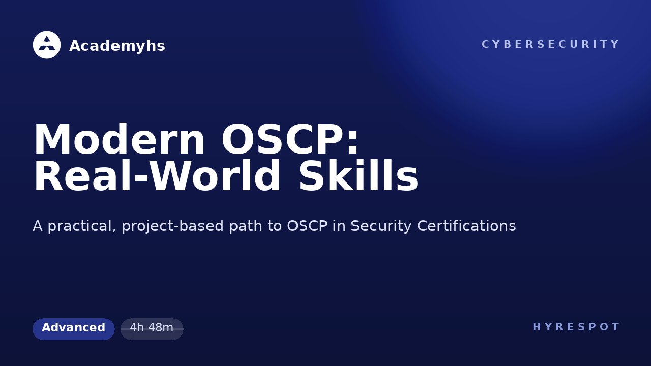 Modern OSCP: Real-World Skills