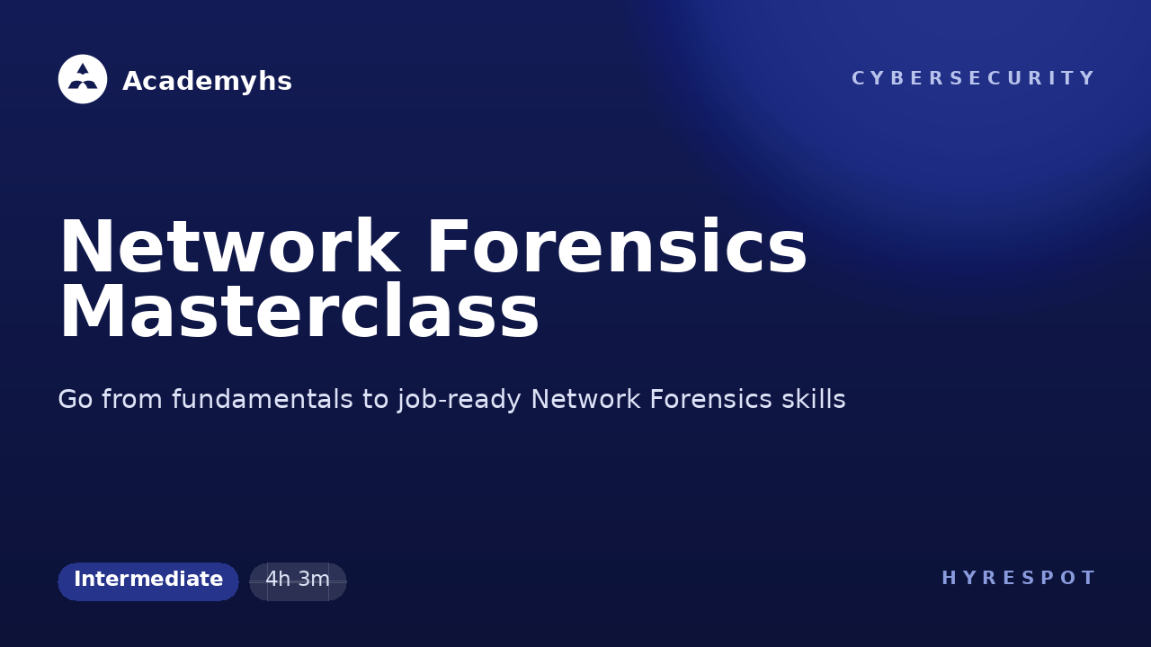 Network Forensics Masterclass