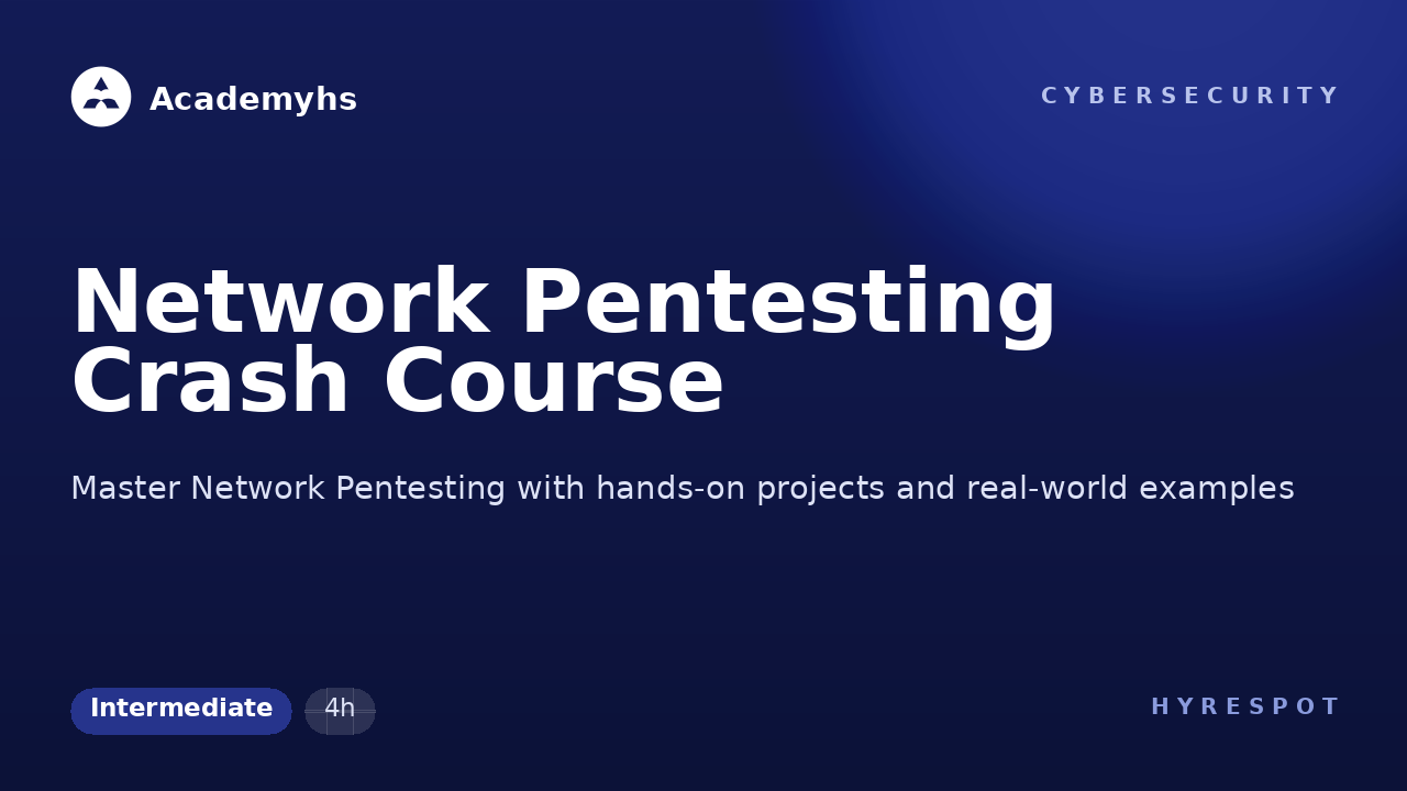 Network Pentesting Crash Course