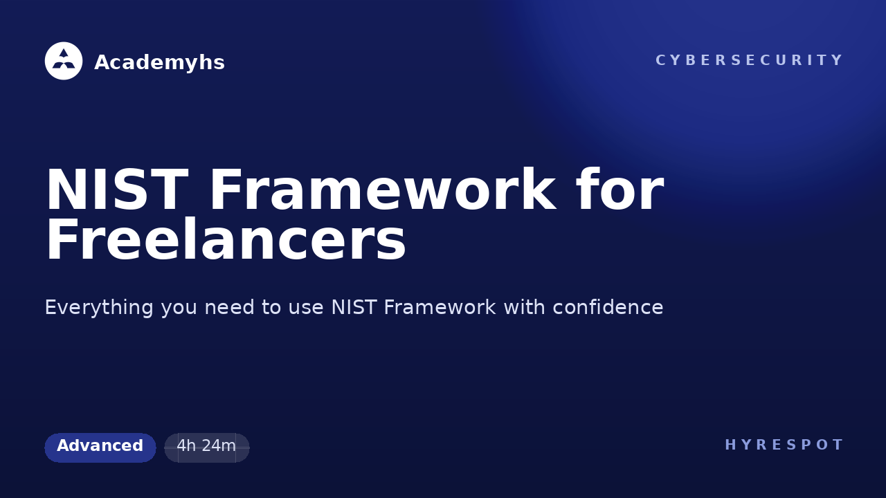 NIST Framework for Freelancers