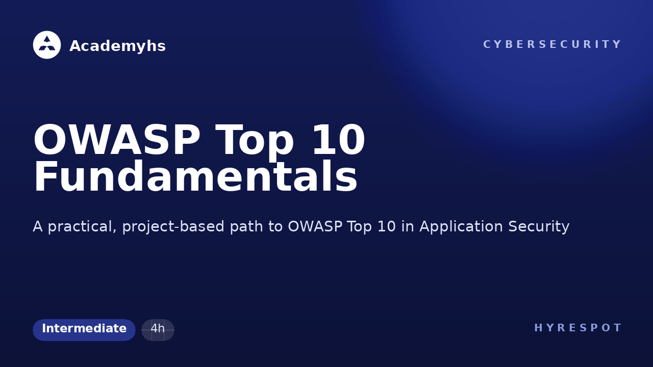 OWASP Top 10 Fundamentals