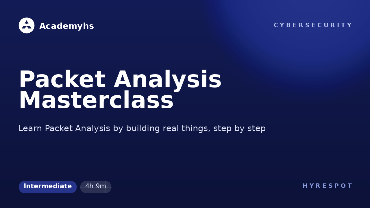 Packet Analysis Masterclass