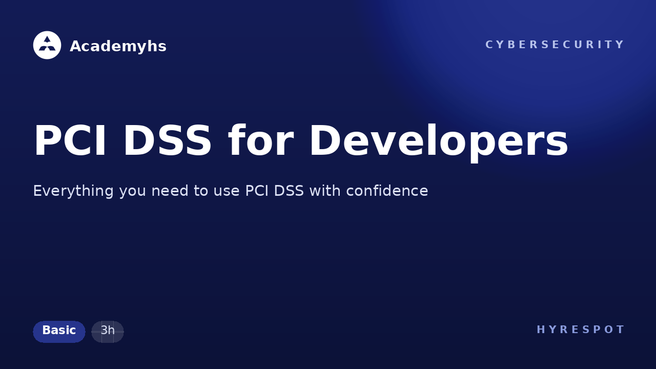 PCI DSS for Developers