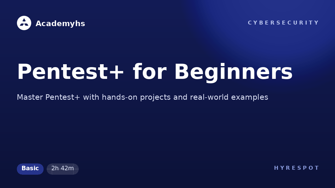 Pentest+ for Beginners