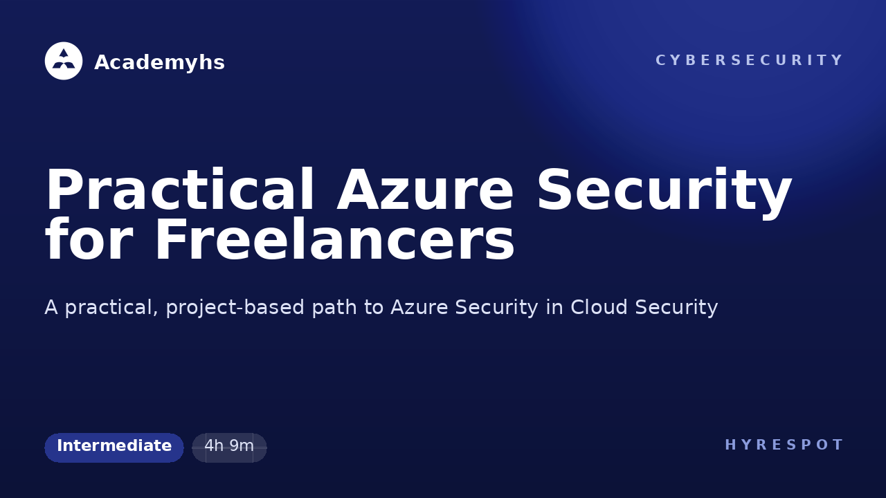 Practical Azure Security for Freelancers