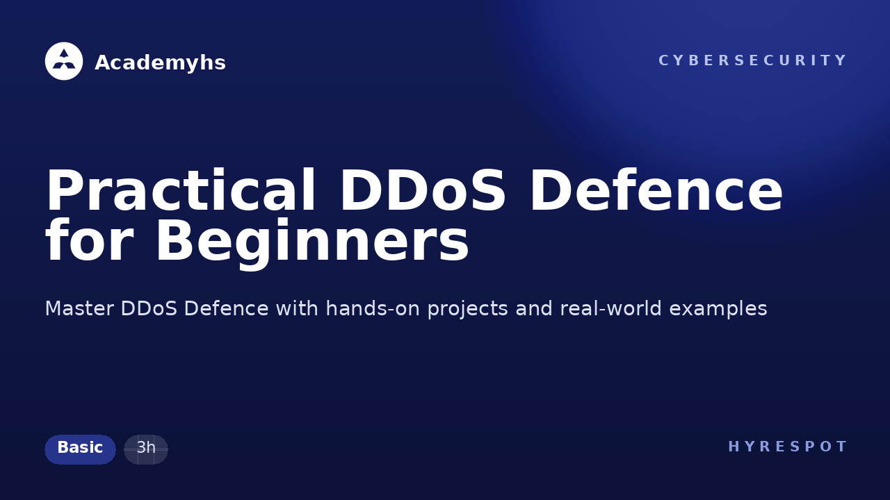Practical DDoS Defence for Beginners