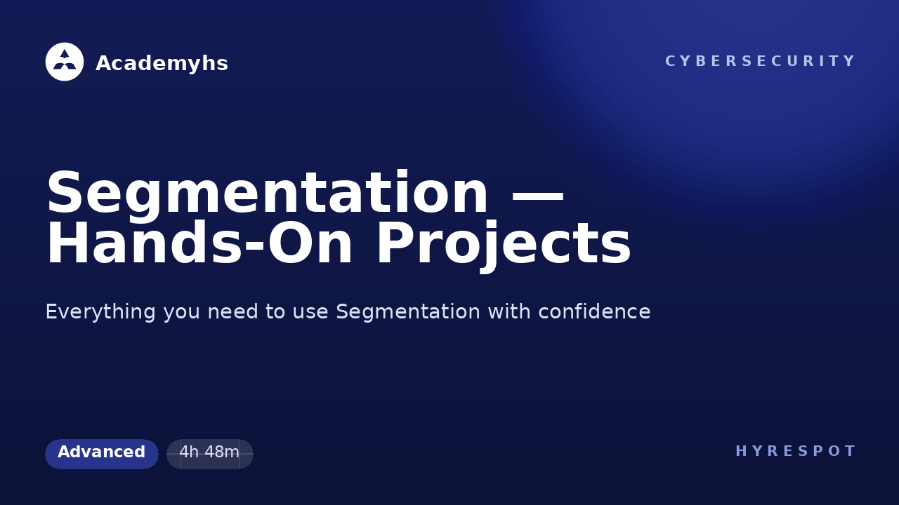 Segmentation — Hands-On Projects