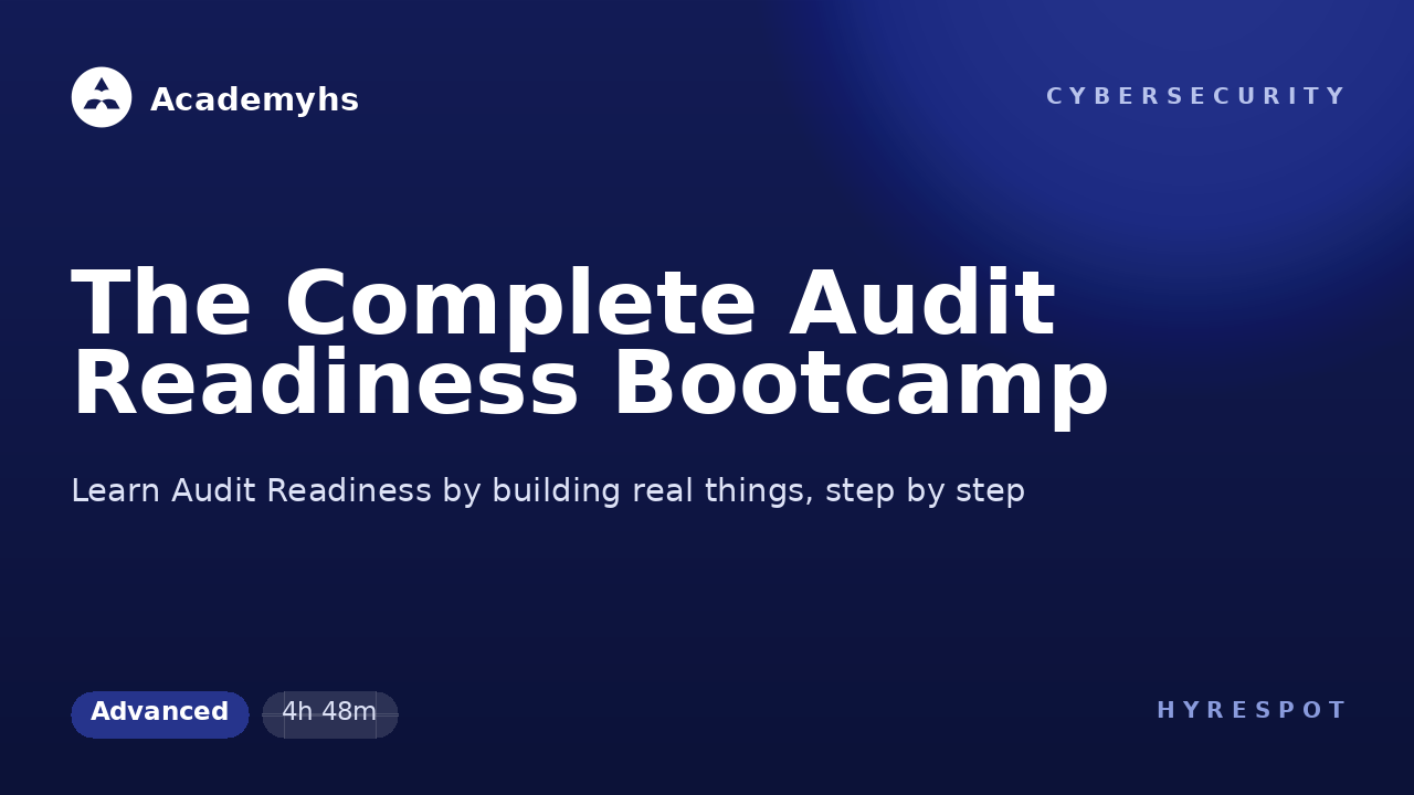 The Complete Audit Readiness Bootcamp