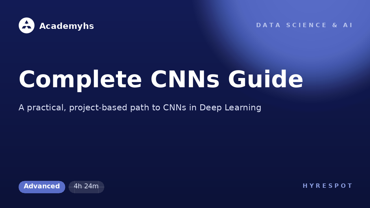 Complete CNNs Guide