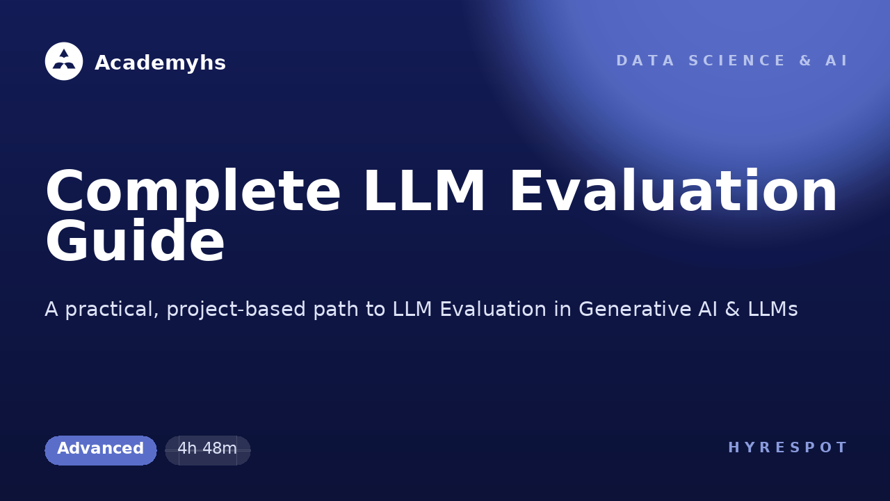 Complete LLM Evaluation Guide