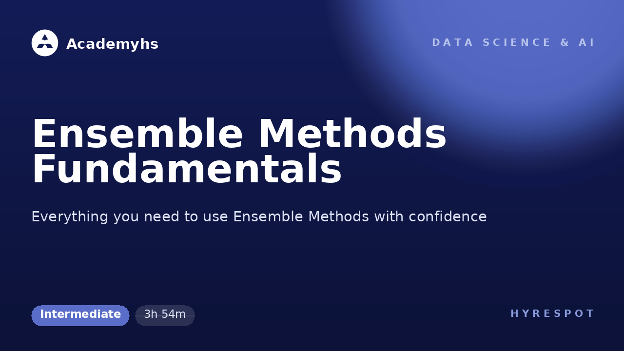 Ensemble Methods Fundamentals