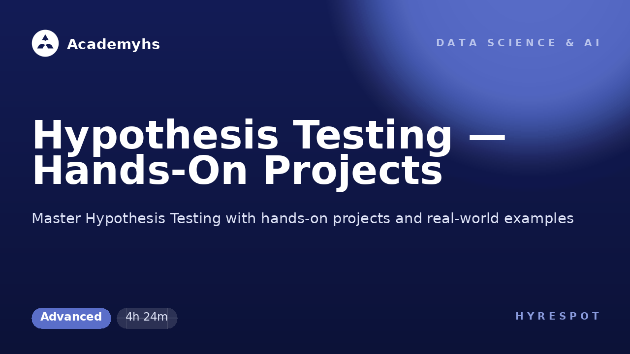Hypothesis Testing — Hands-On Projects
