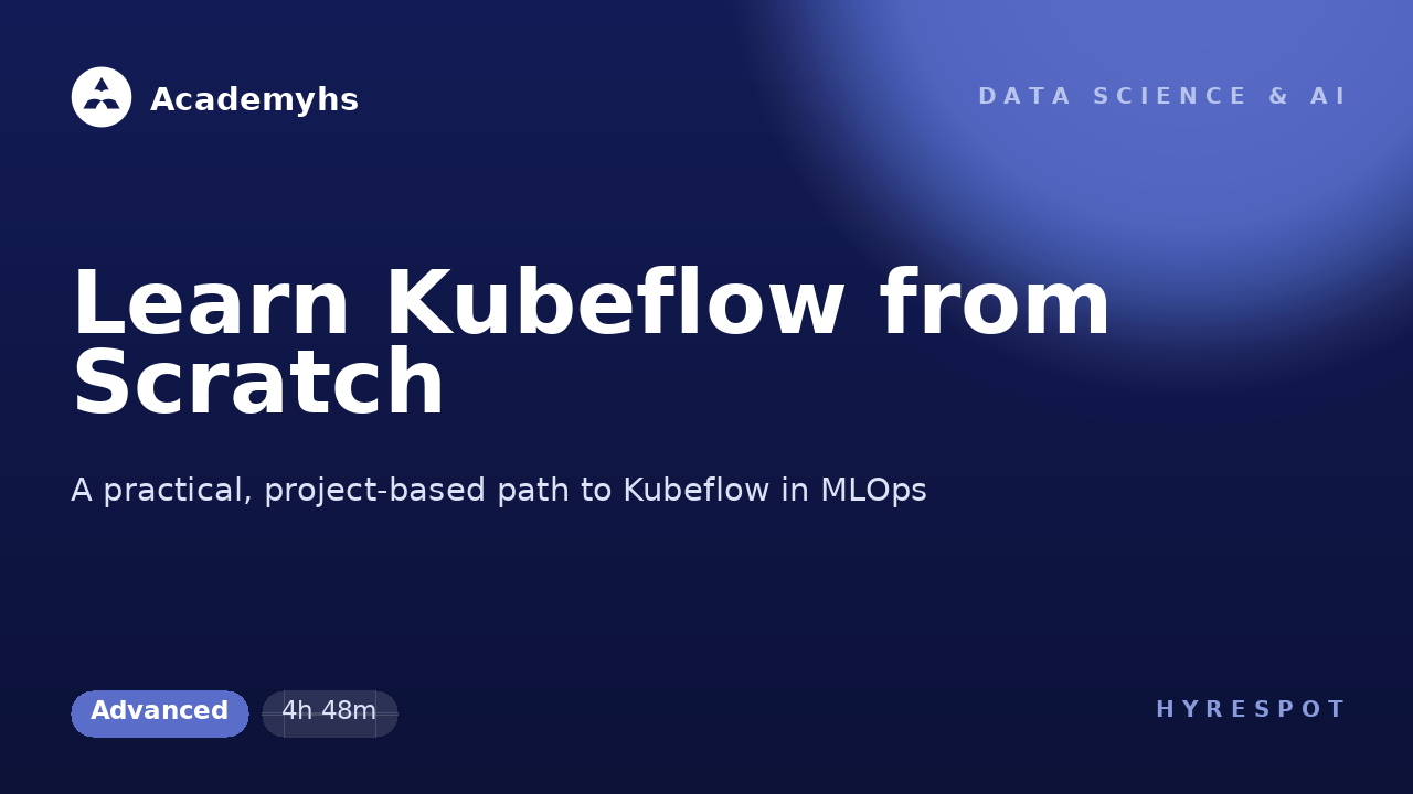 Learn Kubeflow from Scratch