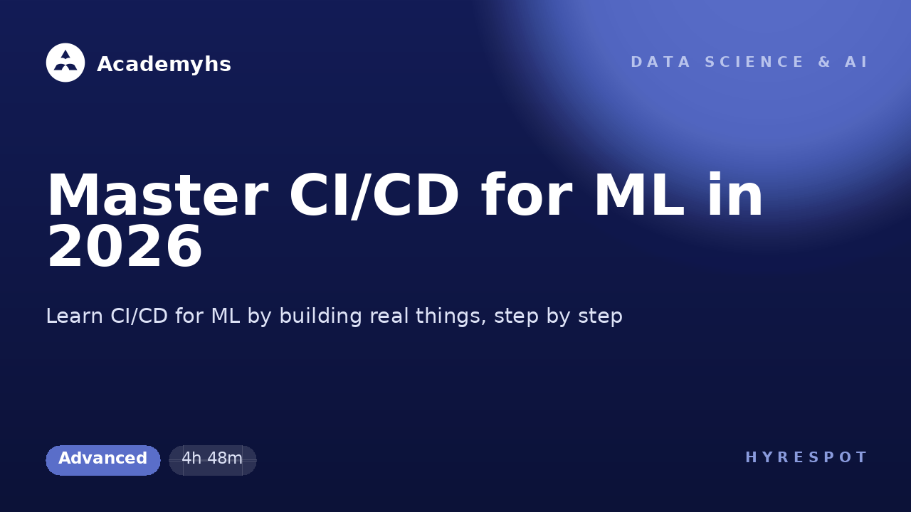 Master CI/CD for ML in 2026