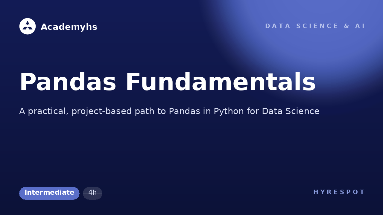 Pandas Fundamentals