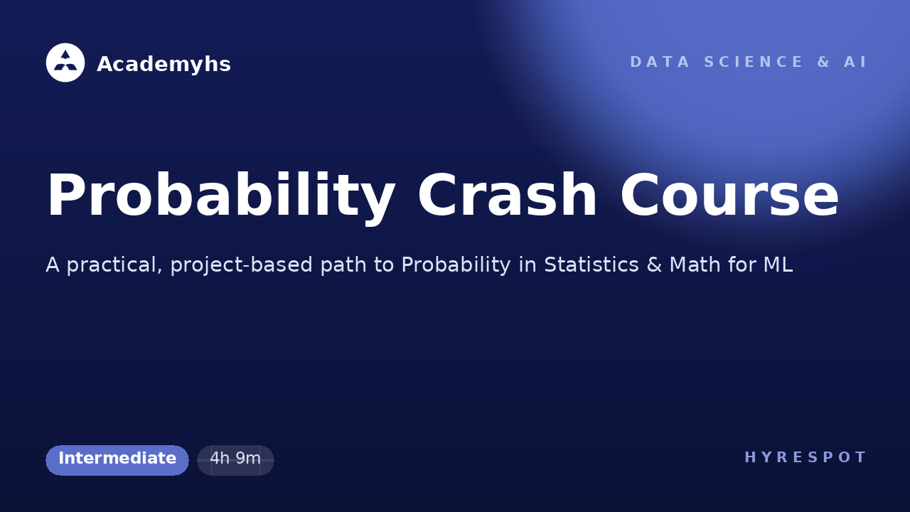 Probability Crash Course