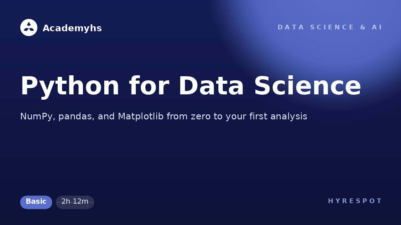 Python for Data Science