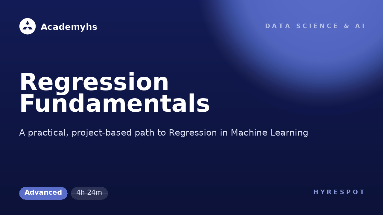Regression Fundamentals